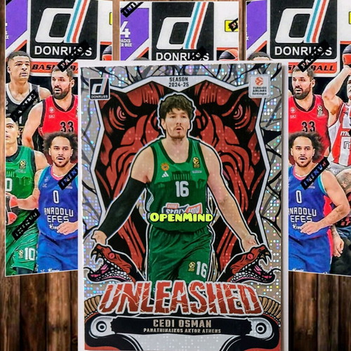 Unleashed Osman Panathinaikos Donruss Euroleague 2024-25 card new
