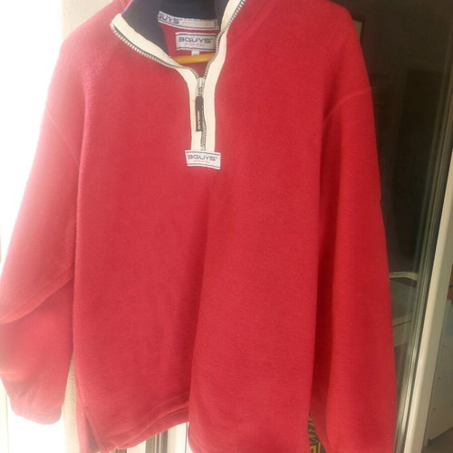 3 Guys women's sweatshirt like new, size M, blue and red