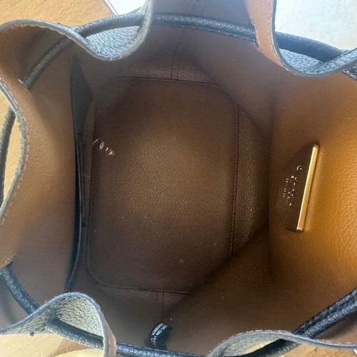 DKNY leather crossbody bag like new, black