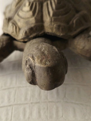 Bronze turtle box like new