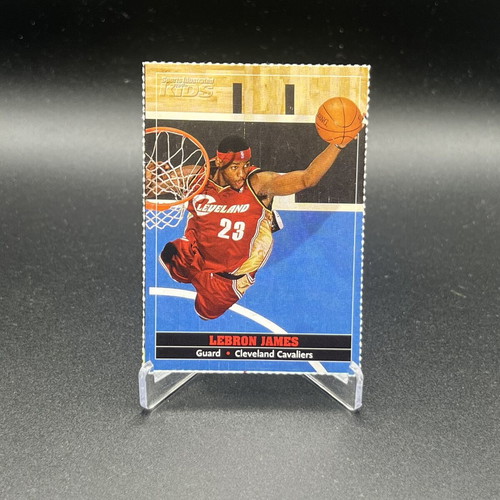 2004-05 Sports Illustrated LeBron James Handcut Card