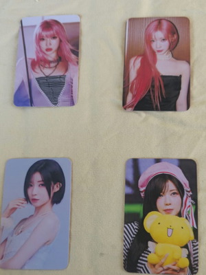 BABYMONSTER Asa σετ K-Pop Lomo καρτών, πακέτο 4 καρτών