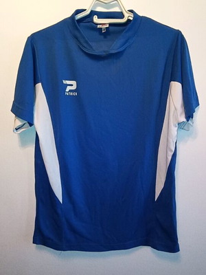 Athletic jersey used, size S, blue with white details