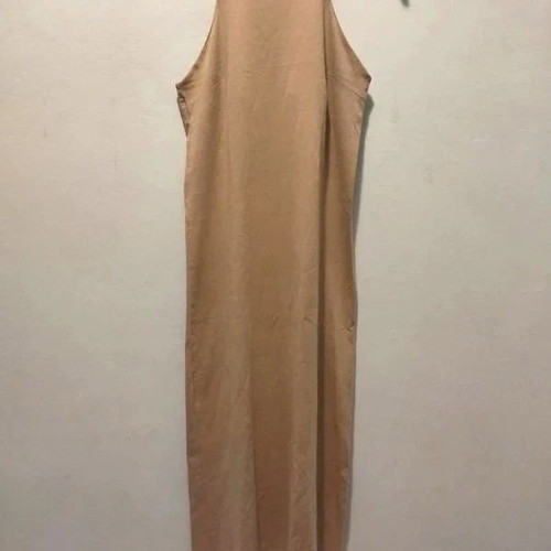 Midi sleeveless dress Zara like new, beige