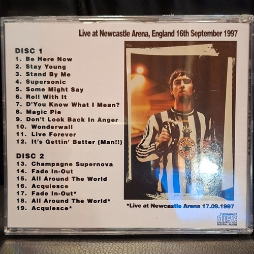 Oasis 5 x double CDs rare live fan recordings 1997-1998 like new