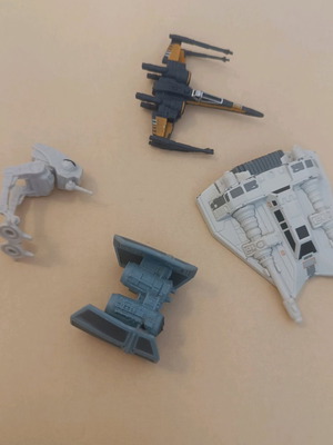 Micromachines Star Wars used, all together
