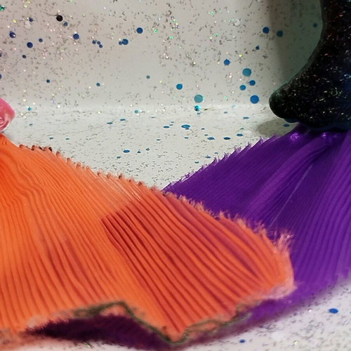 Barbie Colour Reveal Mermaids used, two with defects