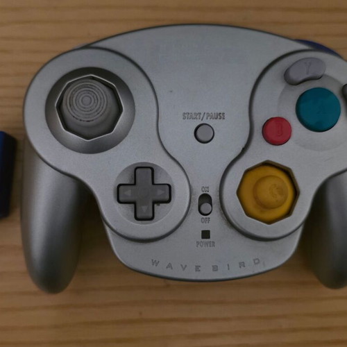 Gamecube Wavebird Controller with Wireless Receiver used