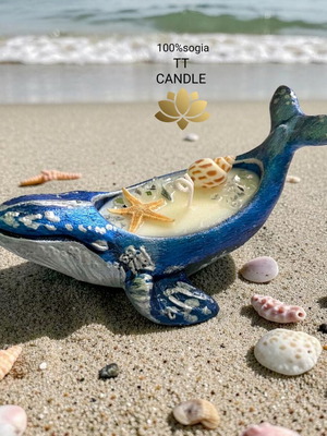 Soy Wax Candle handmade, aromatic