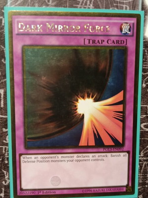 Dark Mirror Force card like new with Ultra Pro sleeve