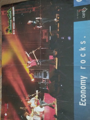 Rockwave Festival 2006 Terravibe double-sided poster used, pop & rock