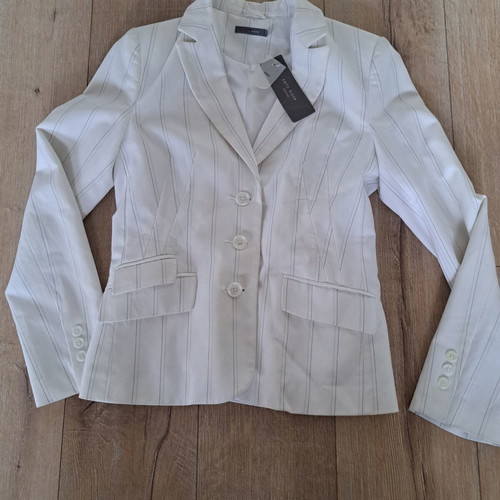 Zero Base women's blazer new, white, size S