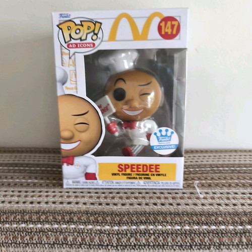 Funko Exclusive McDonald s Speedee new with gift protector