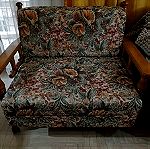  Ρουστίκ πολυθρόνα - κρεβάτι