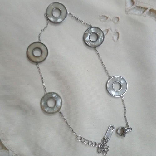 Stainless steel bracelet with extension