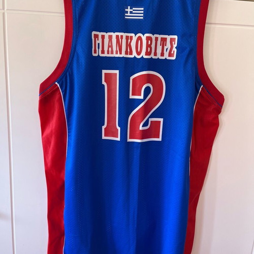 Panionios Basketball Jersey replica like new, XXL