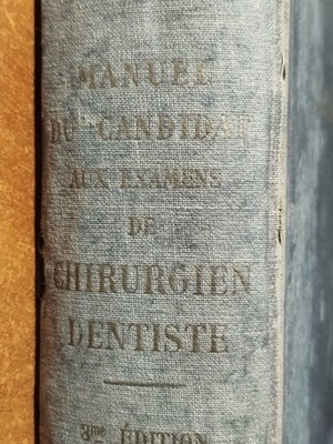 Prothese Dentaire used French dental book 1925 edition