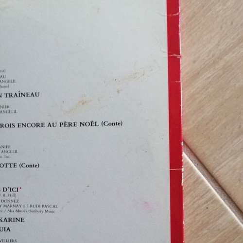 Celine Dion Chants Et Contes De Noel vinyl used, 1983