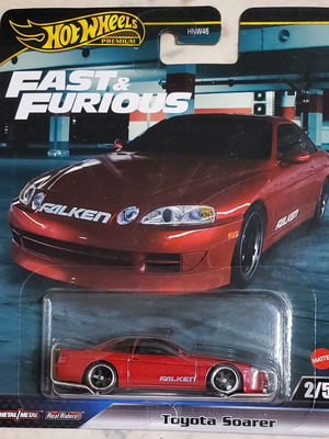 Hot Wheels Premium Fast and Furious Toyota Soarer καινούργιο