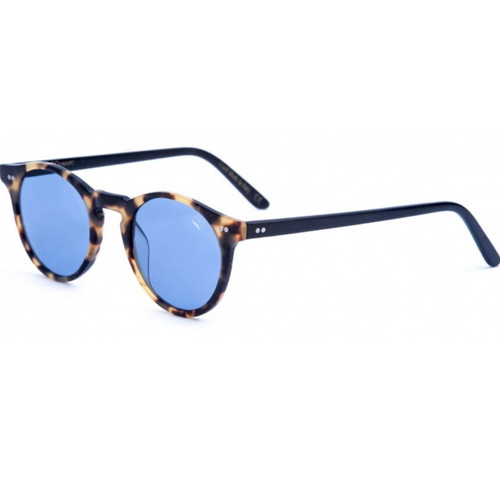 David Marc Sunglasses like new, tortoise frame with blue lens