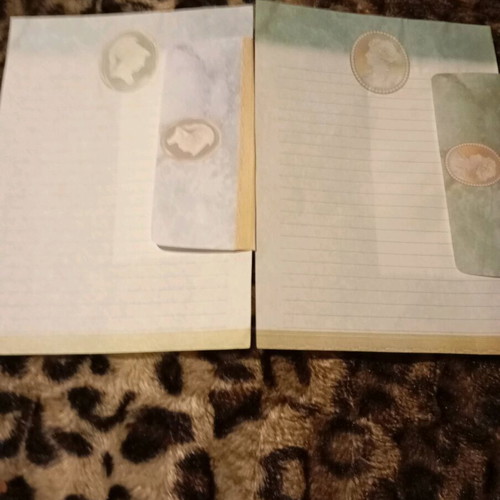 Correspondence used, 1 folder with sheet set