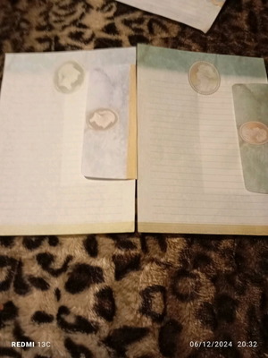 Correspondence used, 1 folder with sheet set