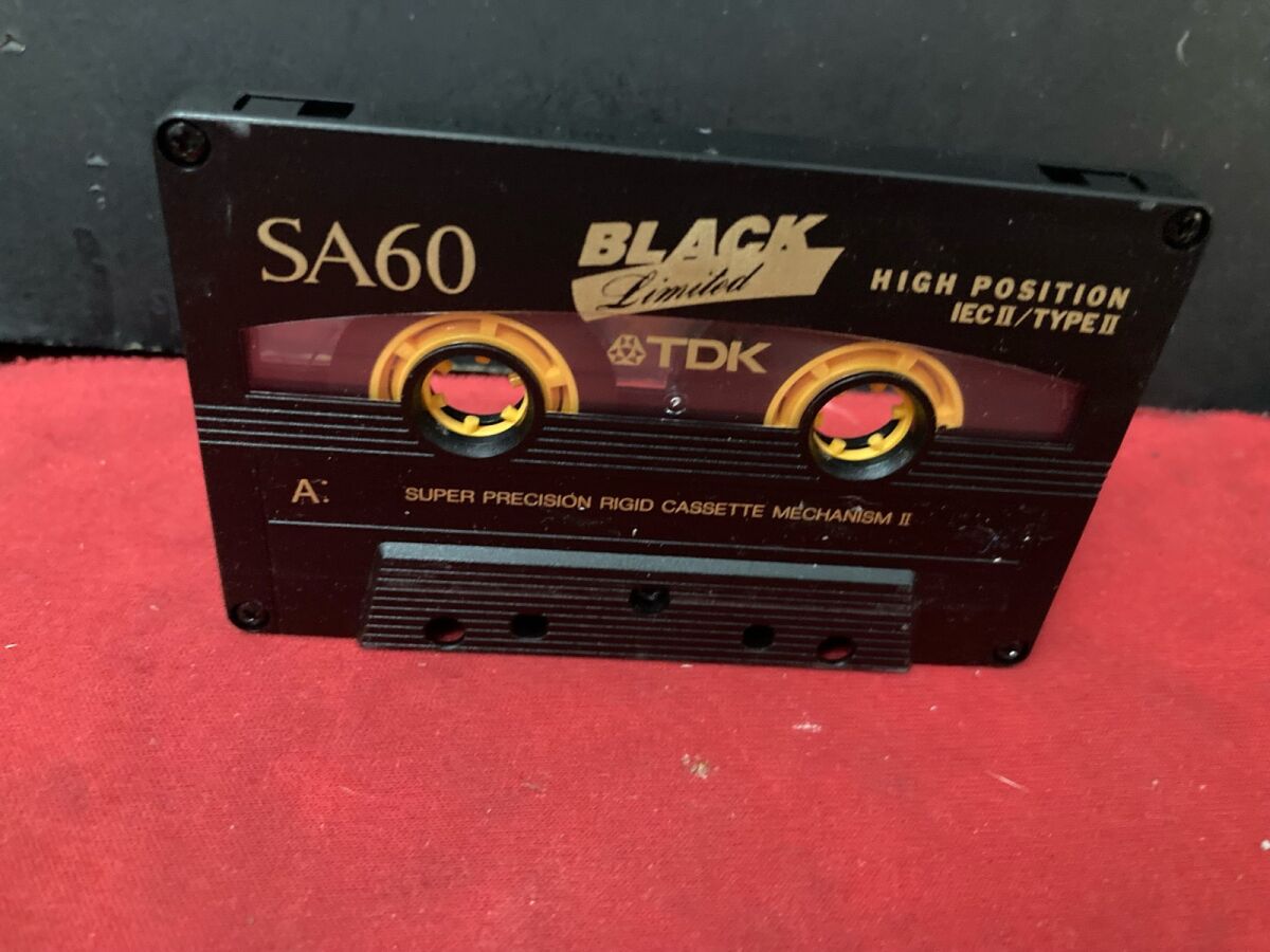 邦楽 THAT IT IS TDK RECORDS. (NOT FOR SALE) TDK SA60 Black Limited High Position… - € 25,00 - Vendora.cy