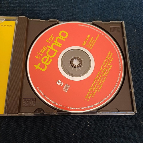 Time For Techno CD new, electronic compilation