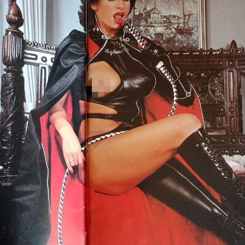 Lady Domina No 4 magazine, femdom lesbian