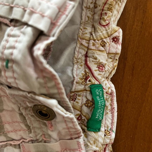 Set of 3 used shorts Zara and Benetton for 12-month-old girl