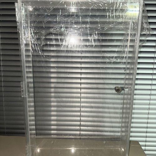 Plexiglass Wall Display Cabinet like new