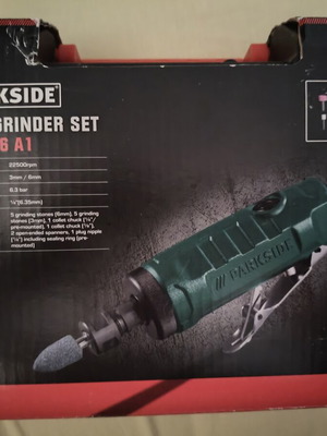 Parkside PDSS16 A1 Air Die Grinder New