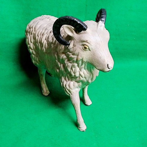 Vintage Easter Ram used 24cm for decoration