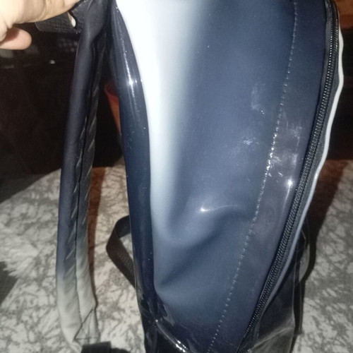 Backpack Bershka blue used