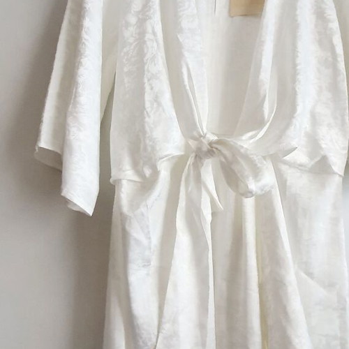 Y.A.S. dress new, white, size L - XL