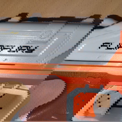 Nerf Zombie Strike FlipFury Blaster бласър в отлично състояние
