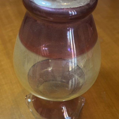 Vintage Murano γυάλινο βάζο Linea Mary Made in Italy, σαν καινούργιο