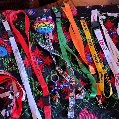 Keychains used, pack all together