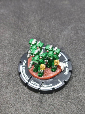 Mechwarrior Elemental Battle Armor #027 Elite like new