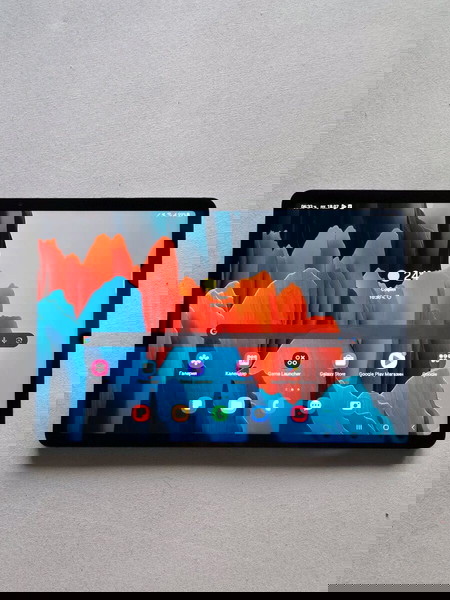 Таблет Samsung Tab s7 128gb T875  с 45w зарядно и sd карта
