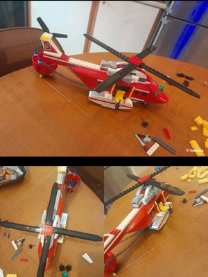 Lego μεταχειρισμένο πακέτο 4 σετ με δώρο Eitech αγωνιστικό αυτοκίνητο