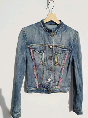Cappopera Vintage Denim Jacket like new, size Small (IT 42) multicolor