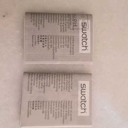 Ρολόι Swatch γυναικείο μεταχειρισμένο, άσπρο