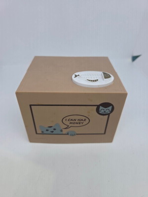 Money box used, without cap