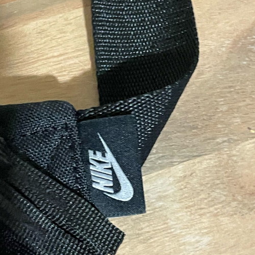 Nike waist bag used, black with adjustable strap