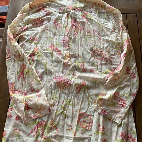 Zara women's light airy blouse like new, multicolor size M