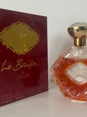 Le Baiser de Lalique Eau de Parfum Spray 50 ml used, boxed