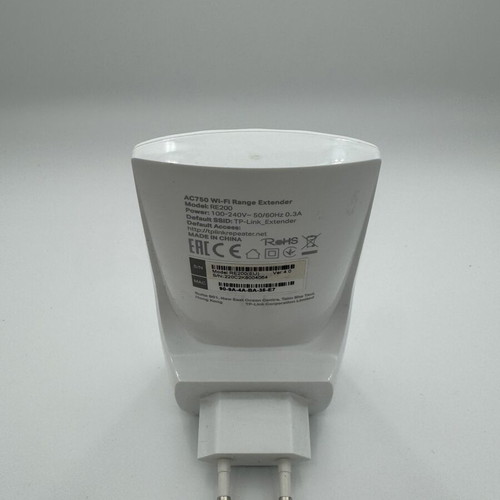 TP-Link RE200 AC750 Dual Band Wi-Fi Extender