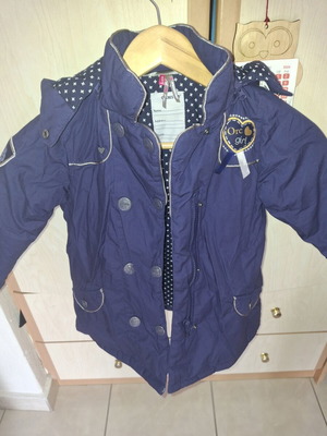 Orchestra girls' blue jacket size 116 cm