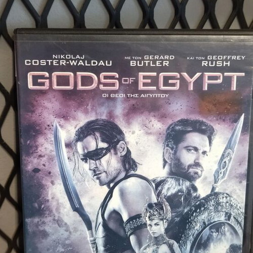 Gods of Egypt DVD like new with subtitles, fantasy adventure